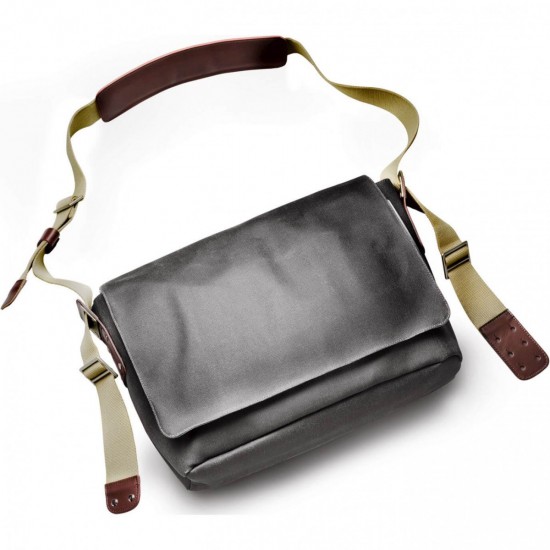 Brooks tas Barbican canv grs/br