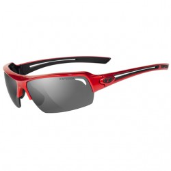 Tifosi bril Just metallic rood smoke polarized