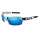 Tifosi bril CamRock zilver/zwart clarion blauw