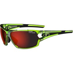 Tifosi bril Amok kristal neon groen clarion rood