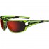 Tifosi bril Amok kristal neon groen clarion rood