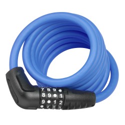 Abus kabelslot code Numero 5510C/180 SCMU blue