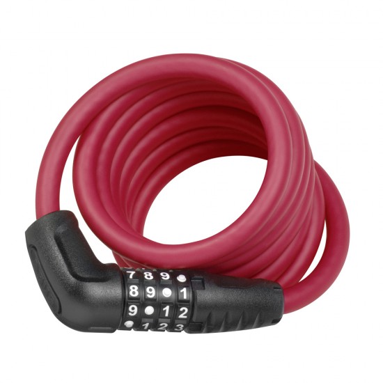 Abus kabelslot code Numero 5510C/180 SCMU red