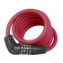 Abus kabelslot code Numero 5510C/180 SCMU red