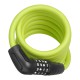 Abus kabelslot code Numero 5510C/180 SCMU lime