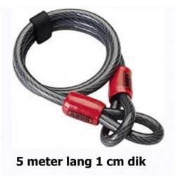 Abus slotkabel Cobra 10/500 5mtr