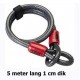 Abus slotkabel Cobra 10/500 5mtr