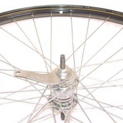 A wiel 28x 1 1/2 zw Velosteel