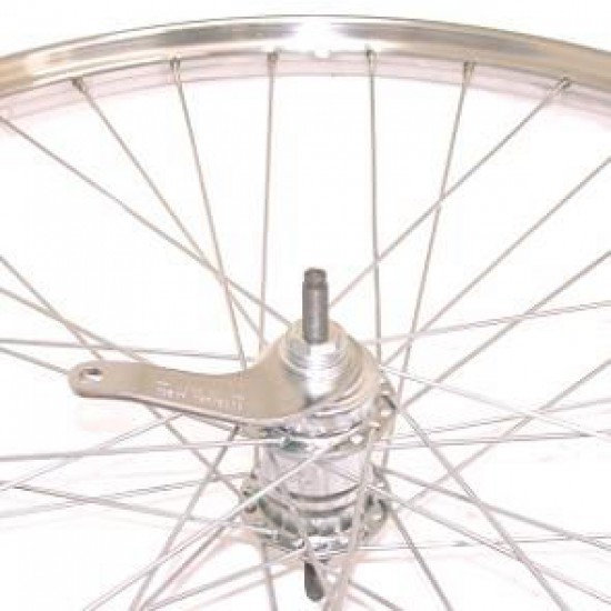 A wiel 28x 1 1/2 staal Velosteel