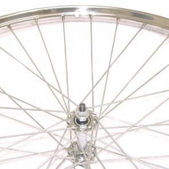 V wiel 28x 1 1/2 staal