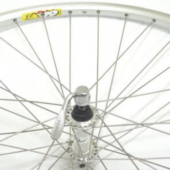 V wiel 28 ZAC19 uitval rvs spk