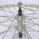 A wiel 28x 1 freewheel uitval rvs spk