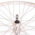 A wiel 28 freewheel vast alu