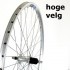 A wiel 28 cass vast 8v hoge velg