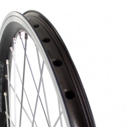 V wiel 26x 1.75 hoog vast zw