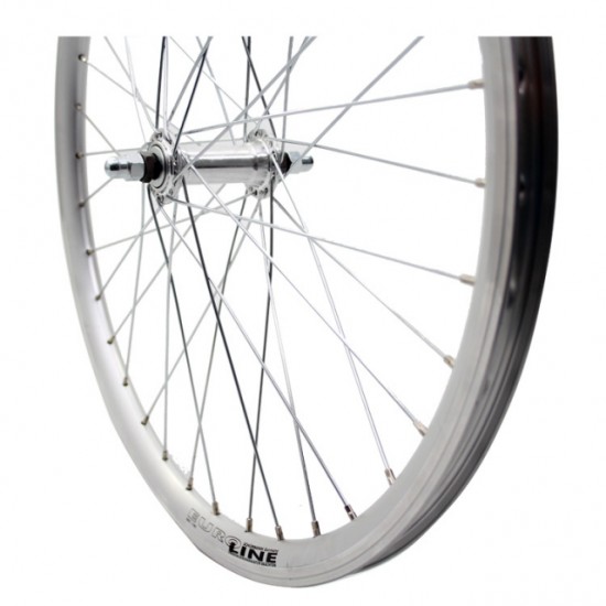 V wiel 24x 1.75 hoog vast zi