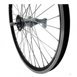 A wiel 24x 1.75 hoog rn zw