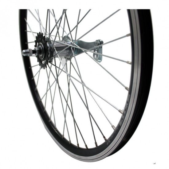 A wiel 24x 1.75 hoog rn zw