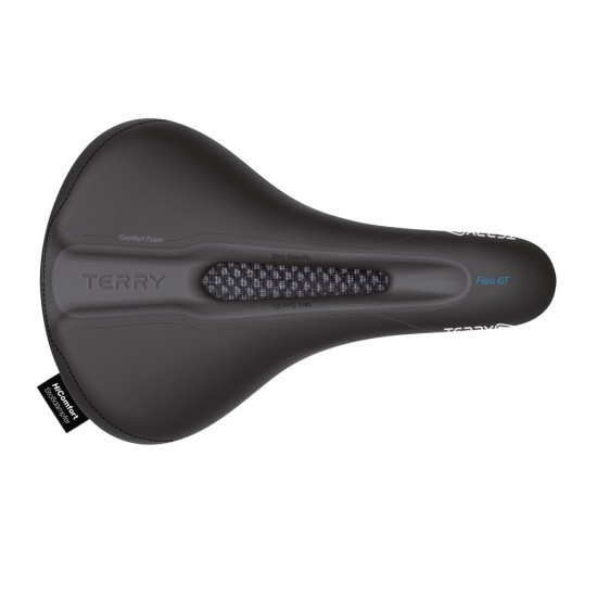 Terry zadel Fisio GT heren zwart