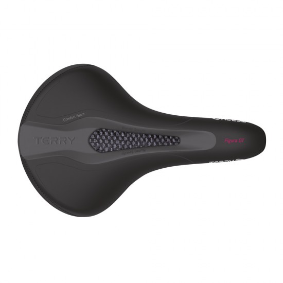 Terry zadel Figura GT dames zwart