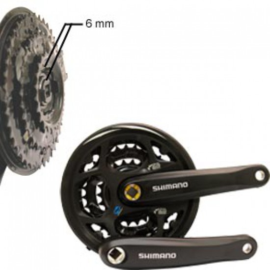 Shim crankst 42/32/22 Altus zw