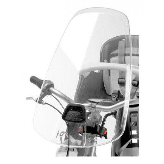 Polisport windscherm transp