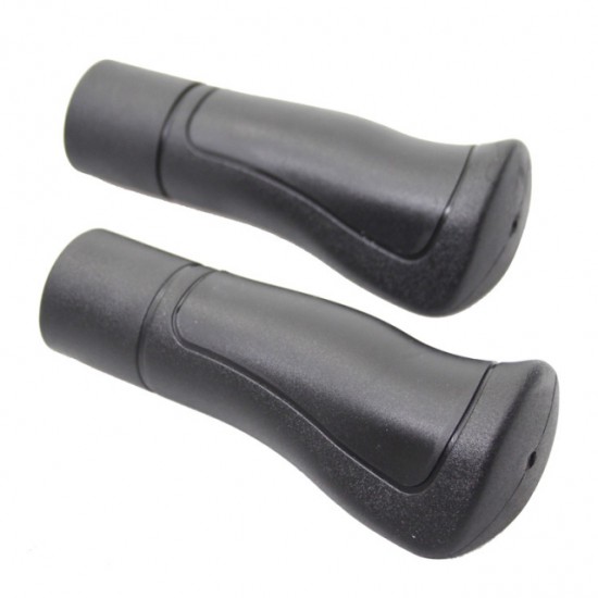 Herrmans handvat Ergo 84B zwart 120/120mm (paar)