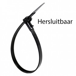 Zak kabelbinder open/sluitb 250x7.5