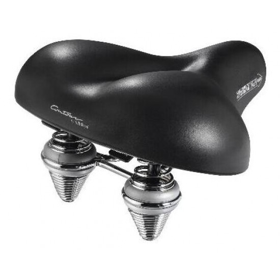 Selle Royal zadel Manhatten gel 5112 uni zwart