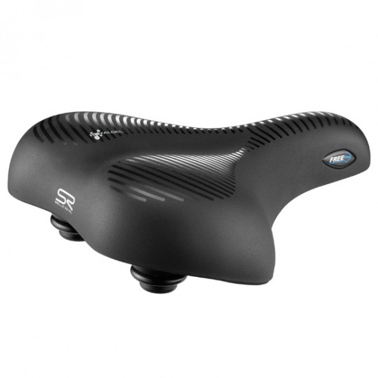 Selle Royal zadel Freetime gel 8493 uni zwart