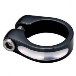 Union zadelpenklem 31.8mm alu zw