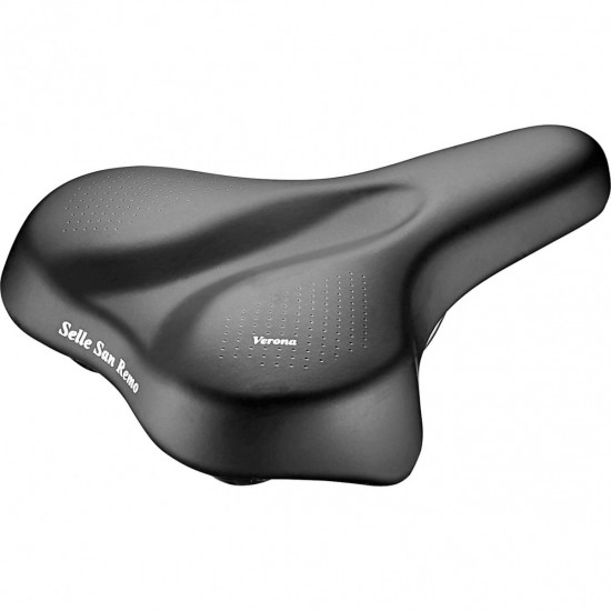 Selle San Remo zadel Verona uni zwart