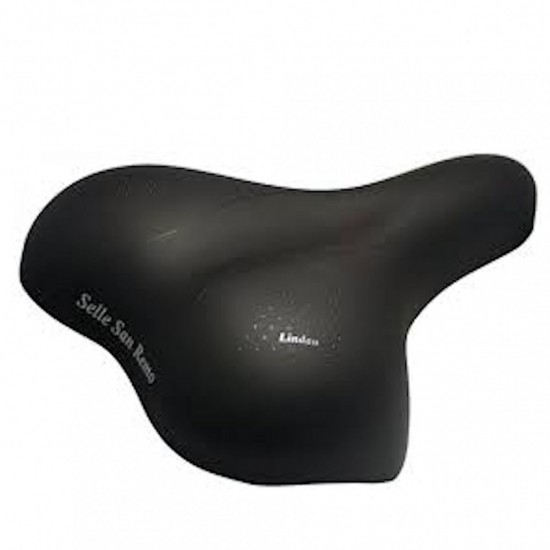 Selle San Remo zadel Lindau uni zwart