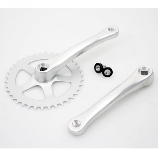 Cortina crankst 38t Azero zilver