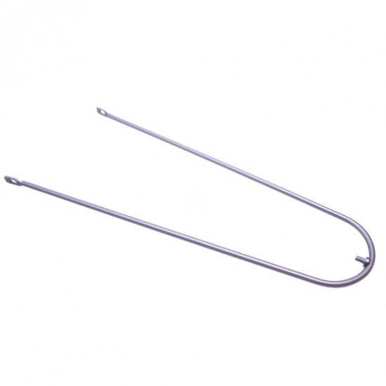 Cortina v spatb stang 28 Milo shadow silver matt