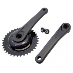 Cortina crankst 36t Ecomo Daily mat zwart