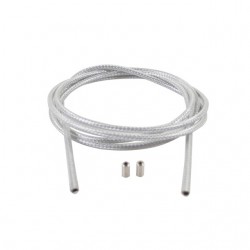 Cortina bt versn kabel white braid