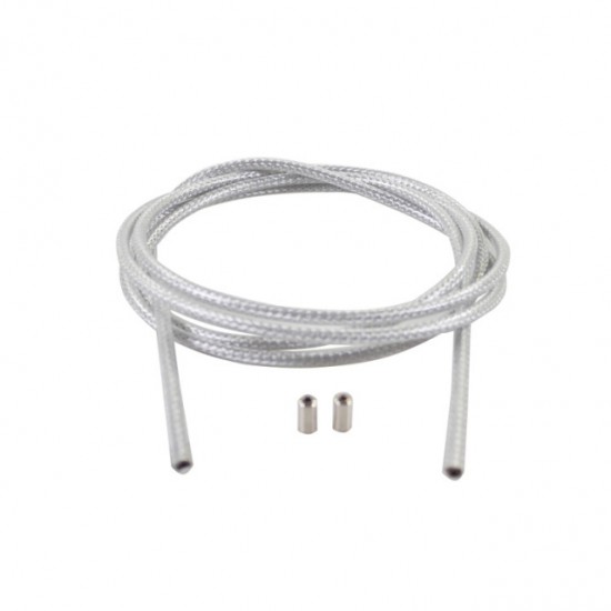 Cortina bt versn kabel white braid