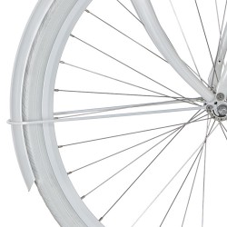 Cortina v spatb stang 28 Milo white pearl