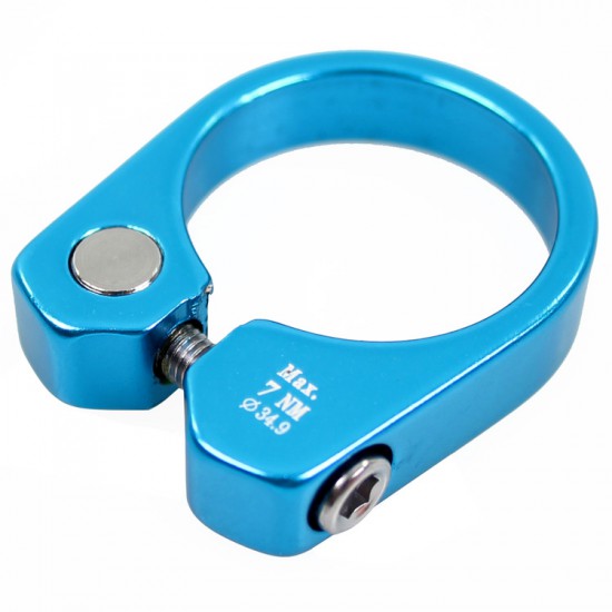 Cortina zadelpenklem 34.9 blue