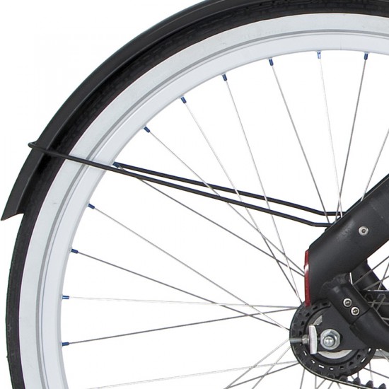 Cortina a spatb stang 28 Blau black matt