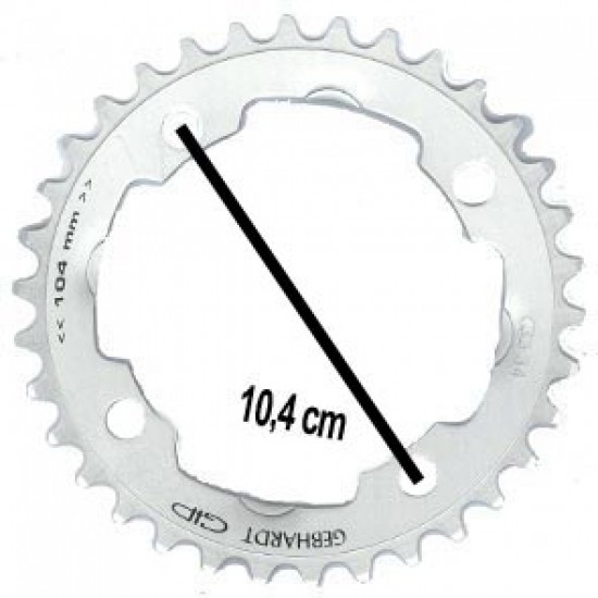 Gebhardt kett blad 46t 4gts zi 9sp