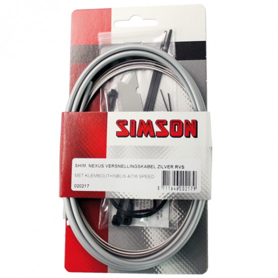 Simson versn kabel Nexus RVS zi