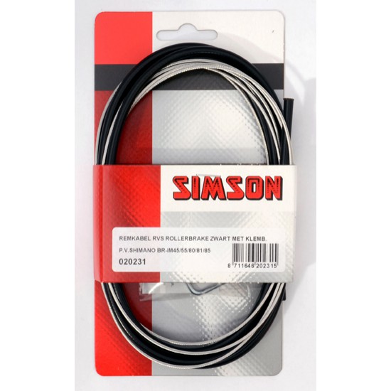 Simson remkabel Nexus RVS zw