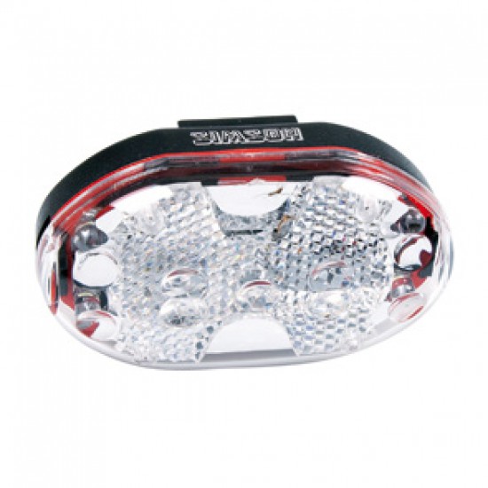 Simson koplamp 5 led wit