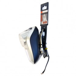 Simson koplamp white naafdyn aan/uit