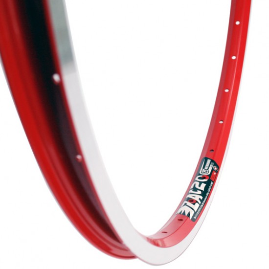 Cortina velg 24 Mini Cruiser rood