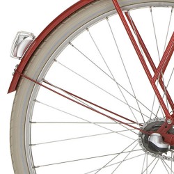 Cortina a spatb stang 28 Tweed rood