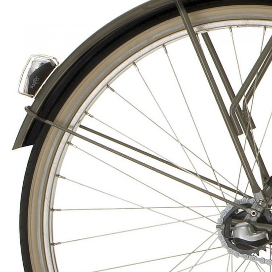 Cortina a spatb stang 28 Tweed grijs