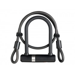 Axa beugelslot Newton Pro+Cable